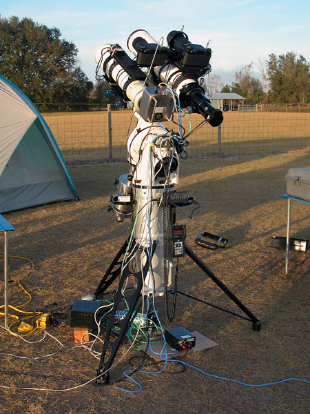 Imaging at Chielfland Astronomy Village