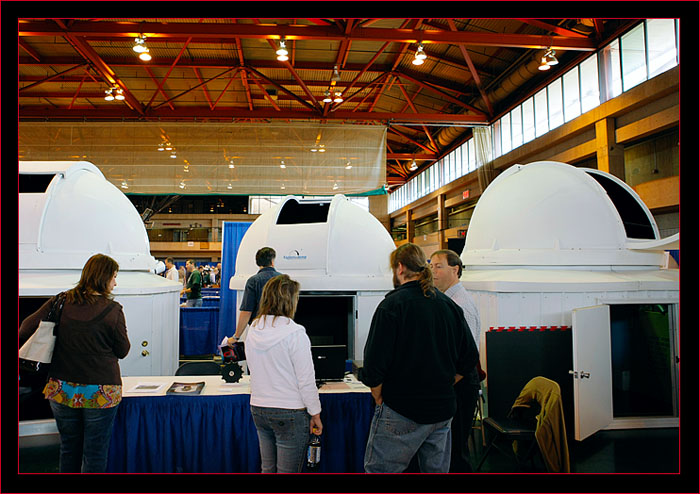 Domes on display