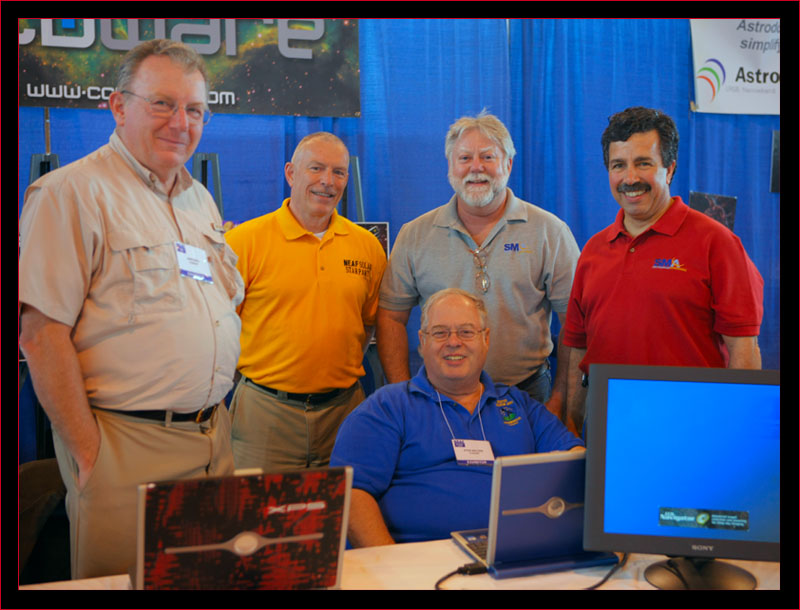 Our crew at the CCDWare exhibit