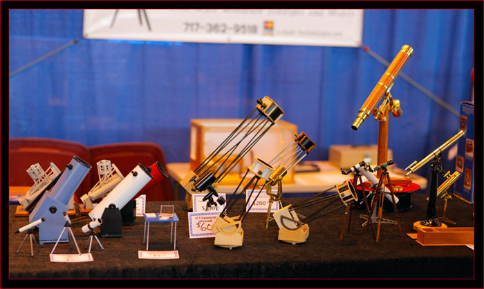 all kinds of telescopes